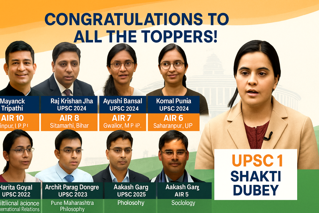UPSC CSE result 2025