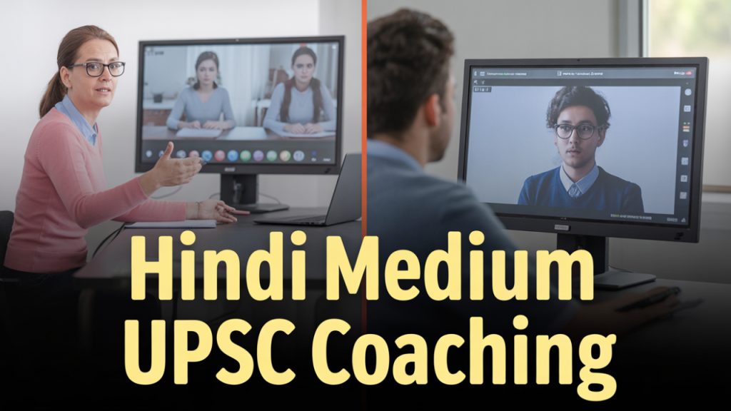 Online UPSC Coaching in Hindi Medium