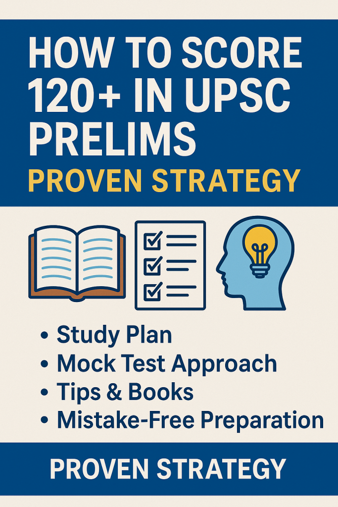 How to Score 120+ in UPSC Prelims
